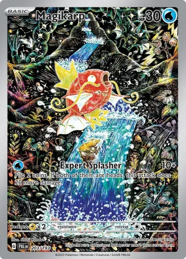 Magikarp trading card